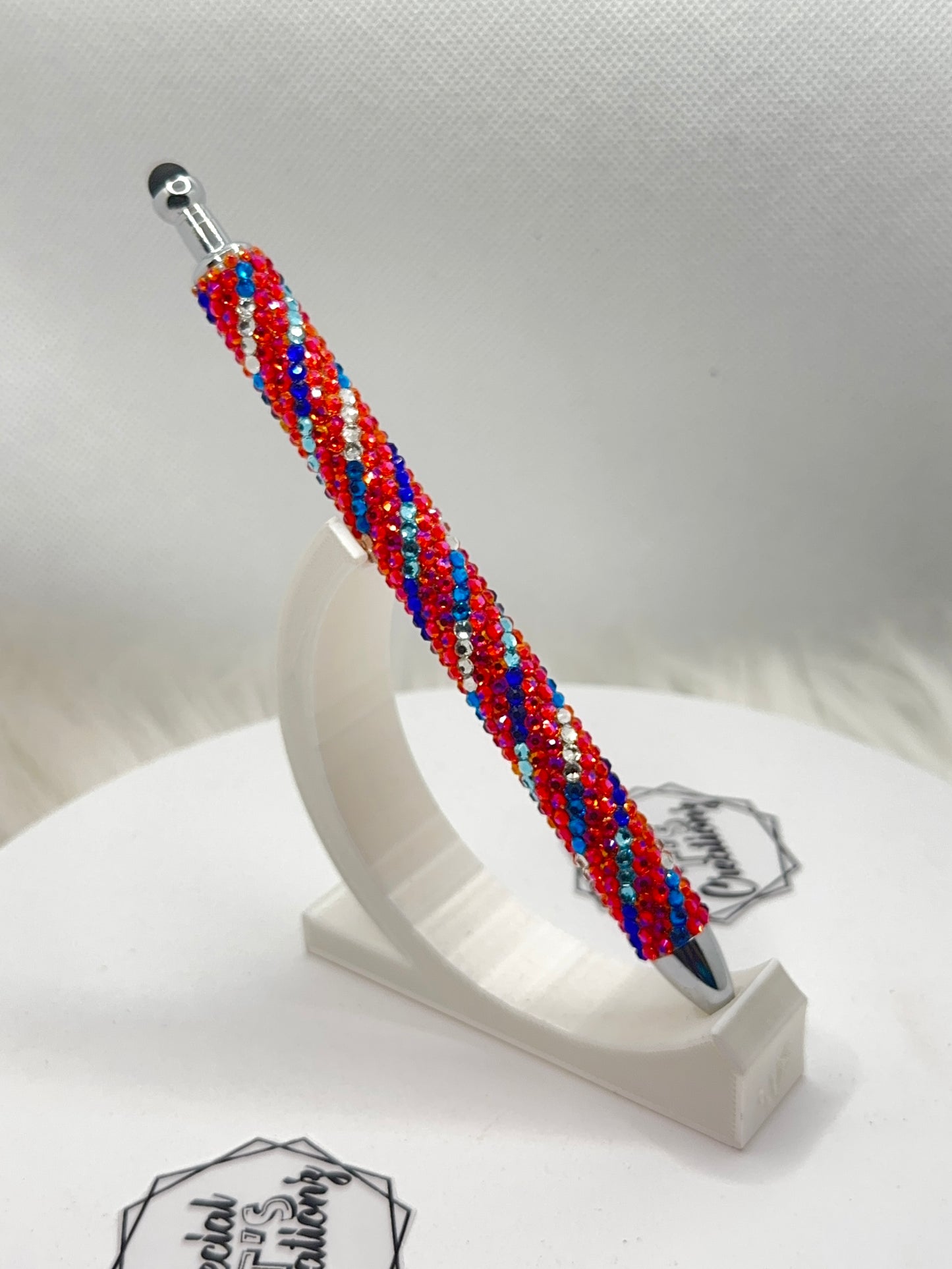 RTS -Rhinestone Pen_Hyacinth Swirl