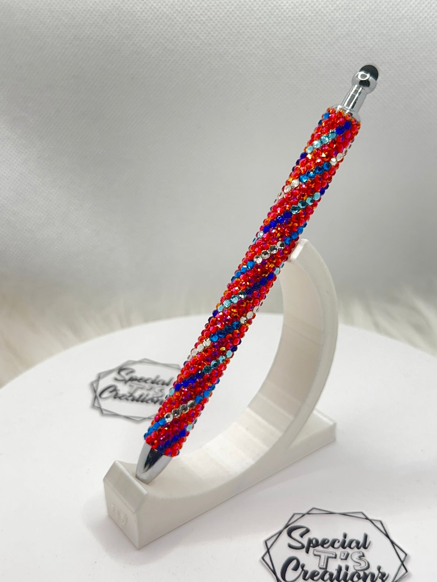 RTS -Rhinestone Pen_Hyacinth Swirl