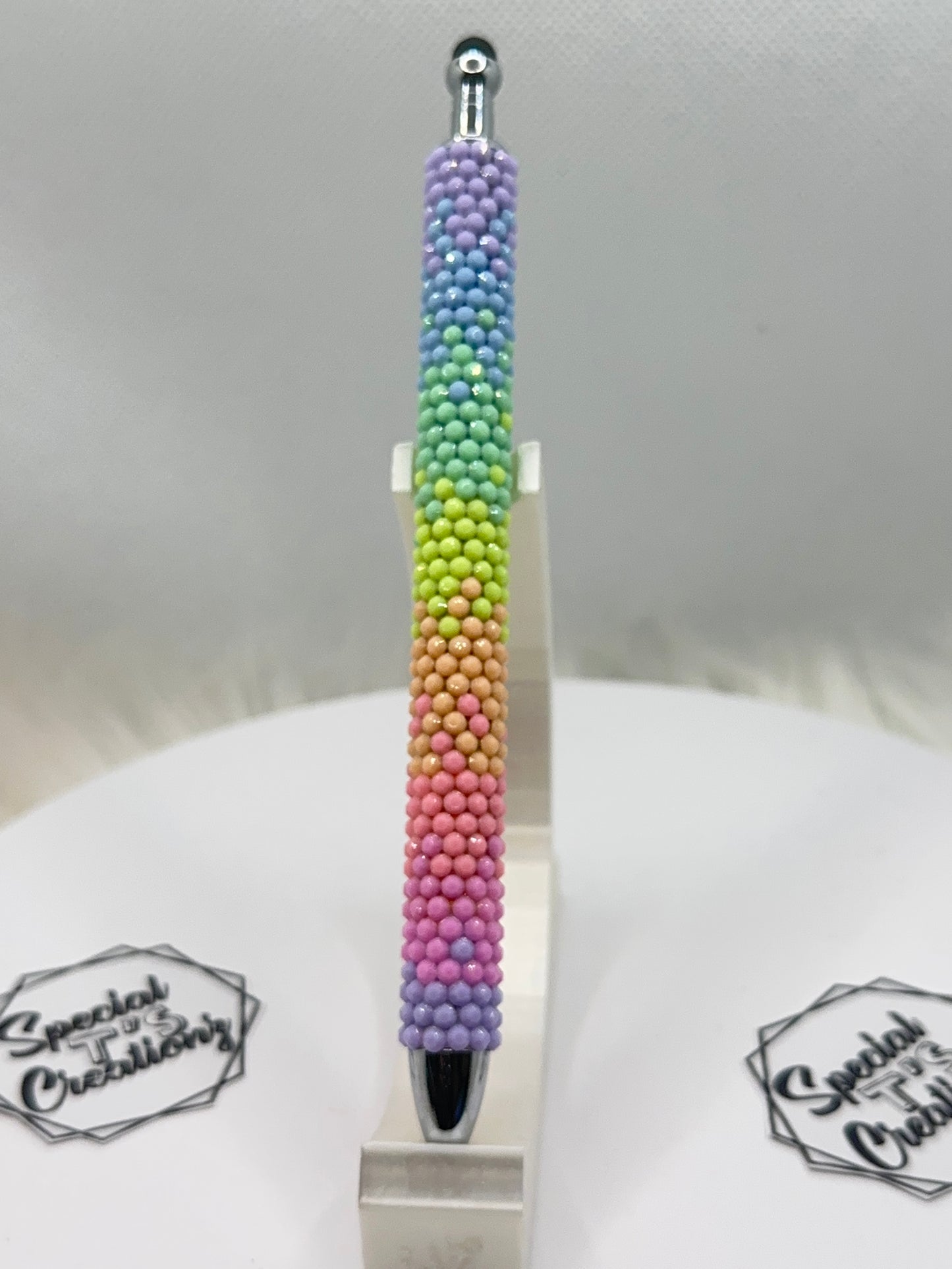 RTS -Rhinestone Pen_Rainbow Sherbert Ombre