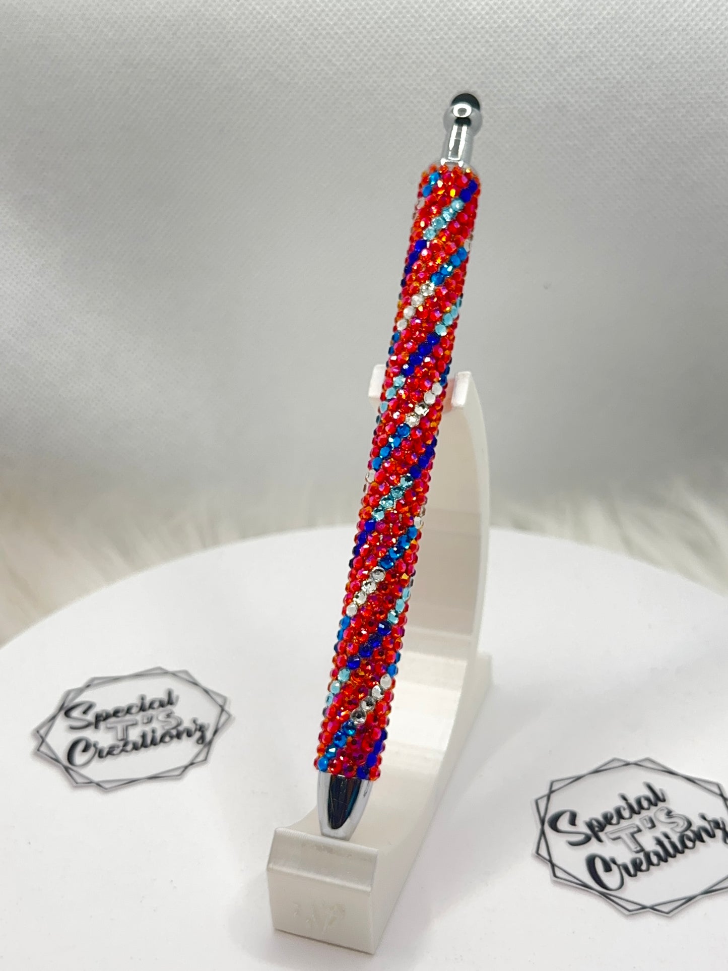 RTS -Rhinestone Pen_Hyacinth Swirl