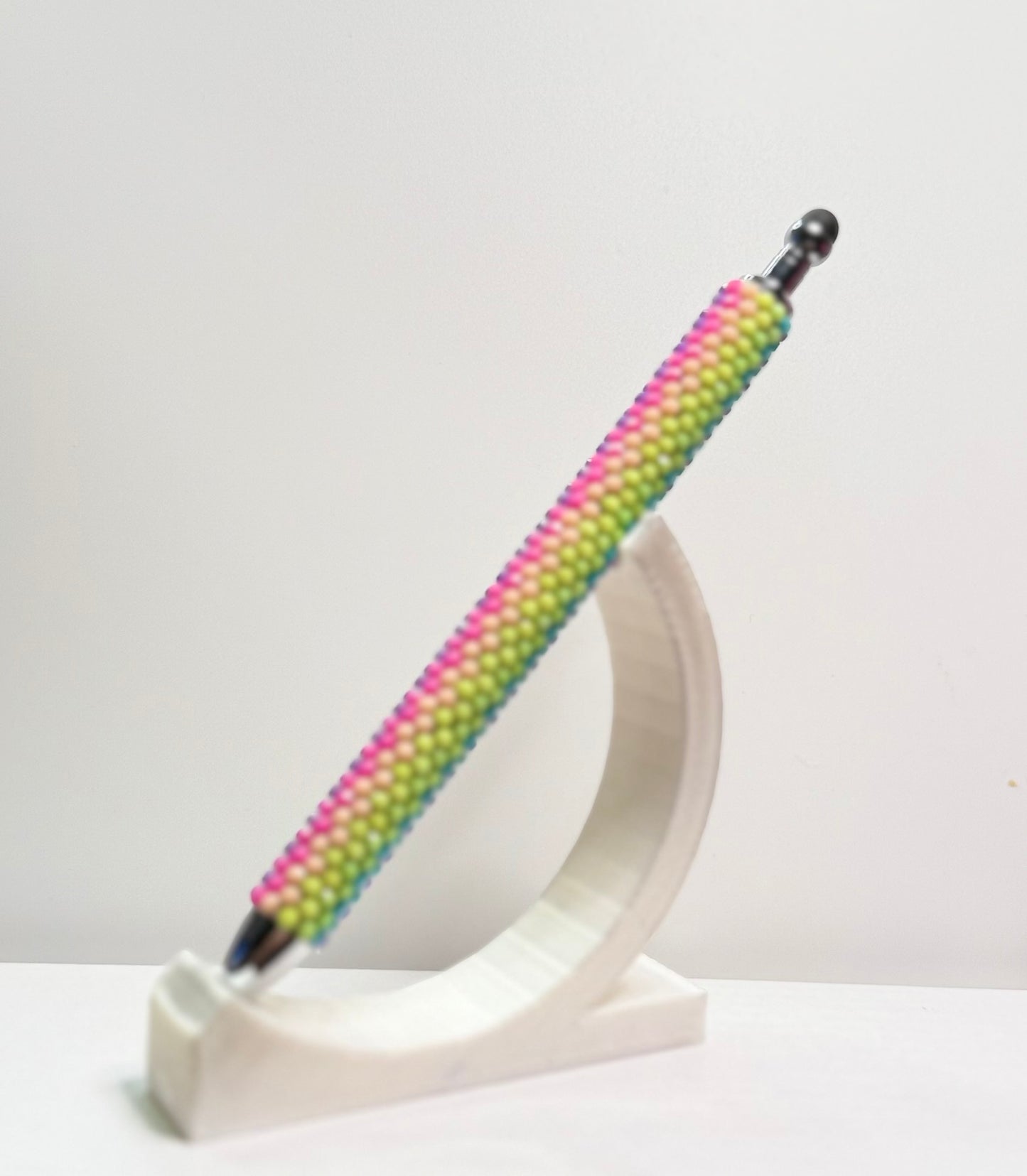 RTS -Rhinestone Pen_Candy Rainbow Stripes