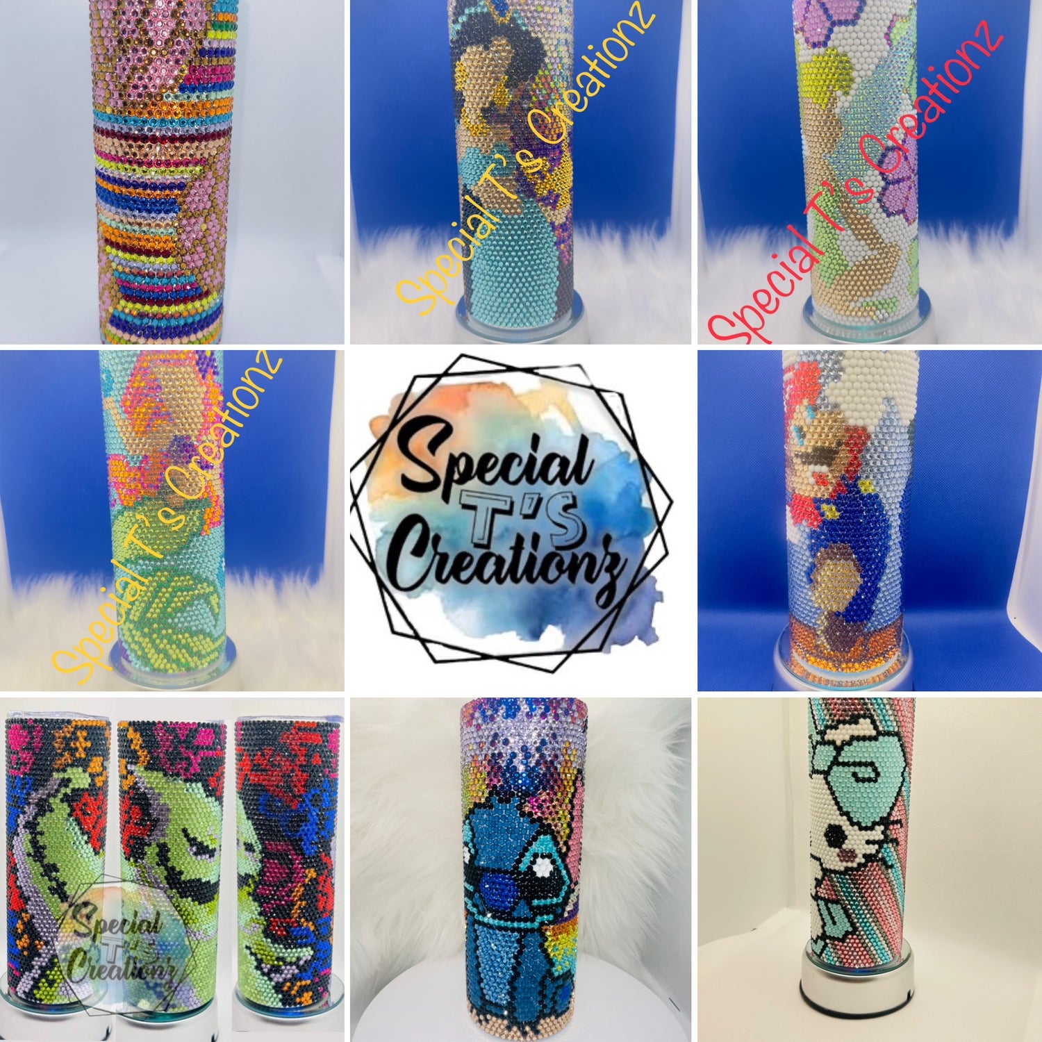 Rhinestone Tumblers