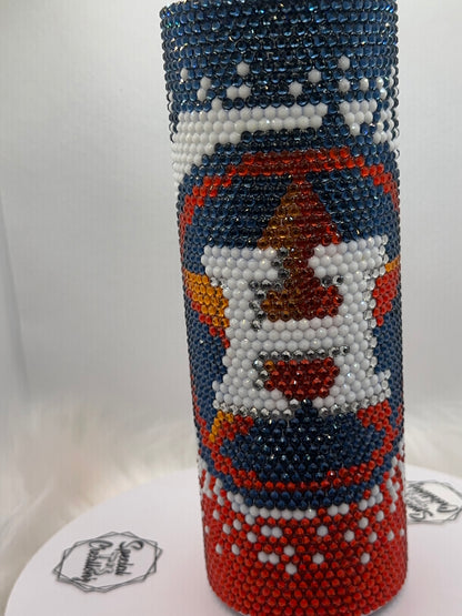 HouAstros Ombre_ 20oz Rhinestone Tumbler