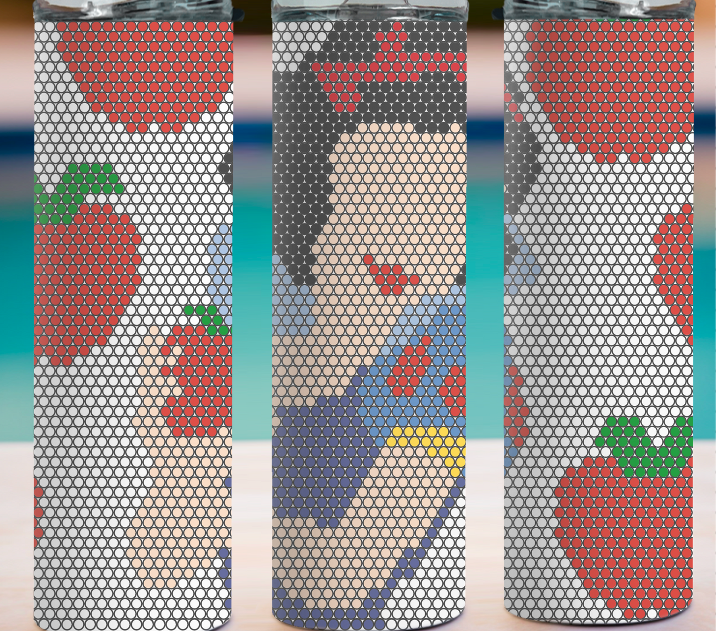 SNowPrincess_ 20oz Rhinestone Tumbler