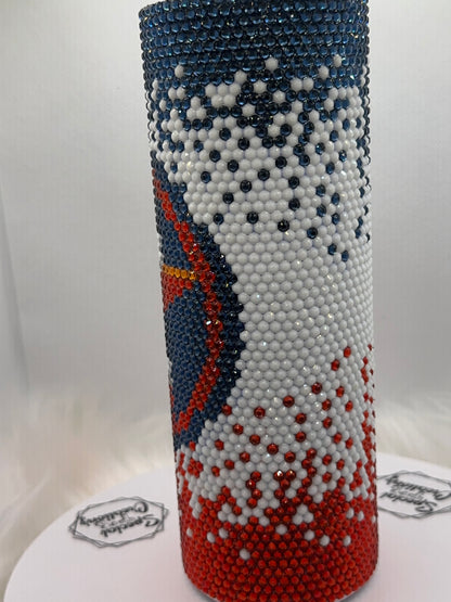 HouAstros Ombre_ 20oz Rhinestone Tumbler