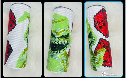 NBC Oogie Dice_ 20oz Rhinestone Tumbler