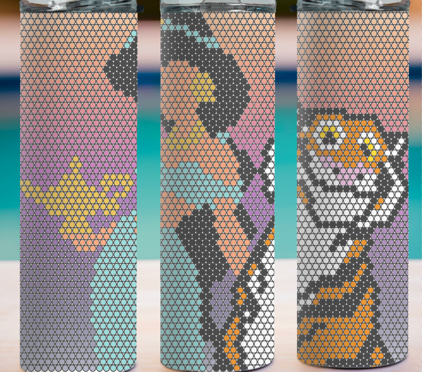 JazzMinPrincess_ 20oz Rhinestone Tumbler