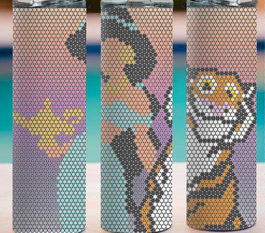 JazzMinPrincess_ 20oz Rhinestone Tumbler