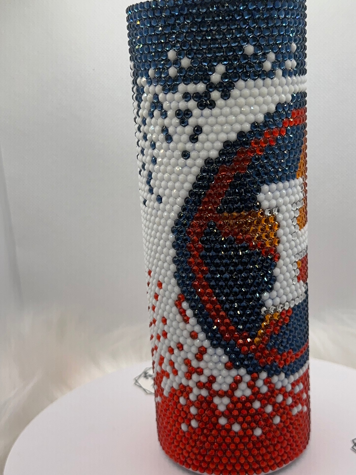 HouAstros Ombre_ 20oz Rhinestone Tumbler