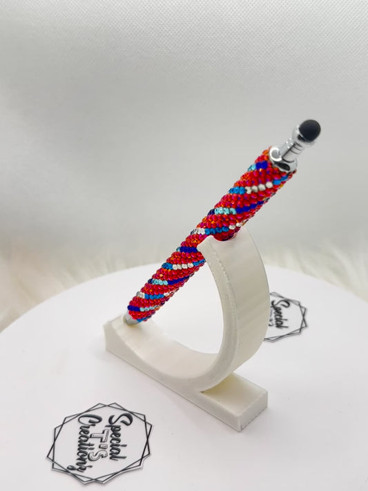 RTS -Rhinestone Pen_Hyacinth Swirl